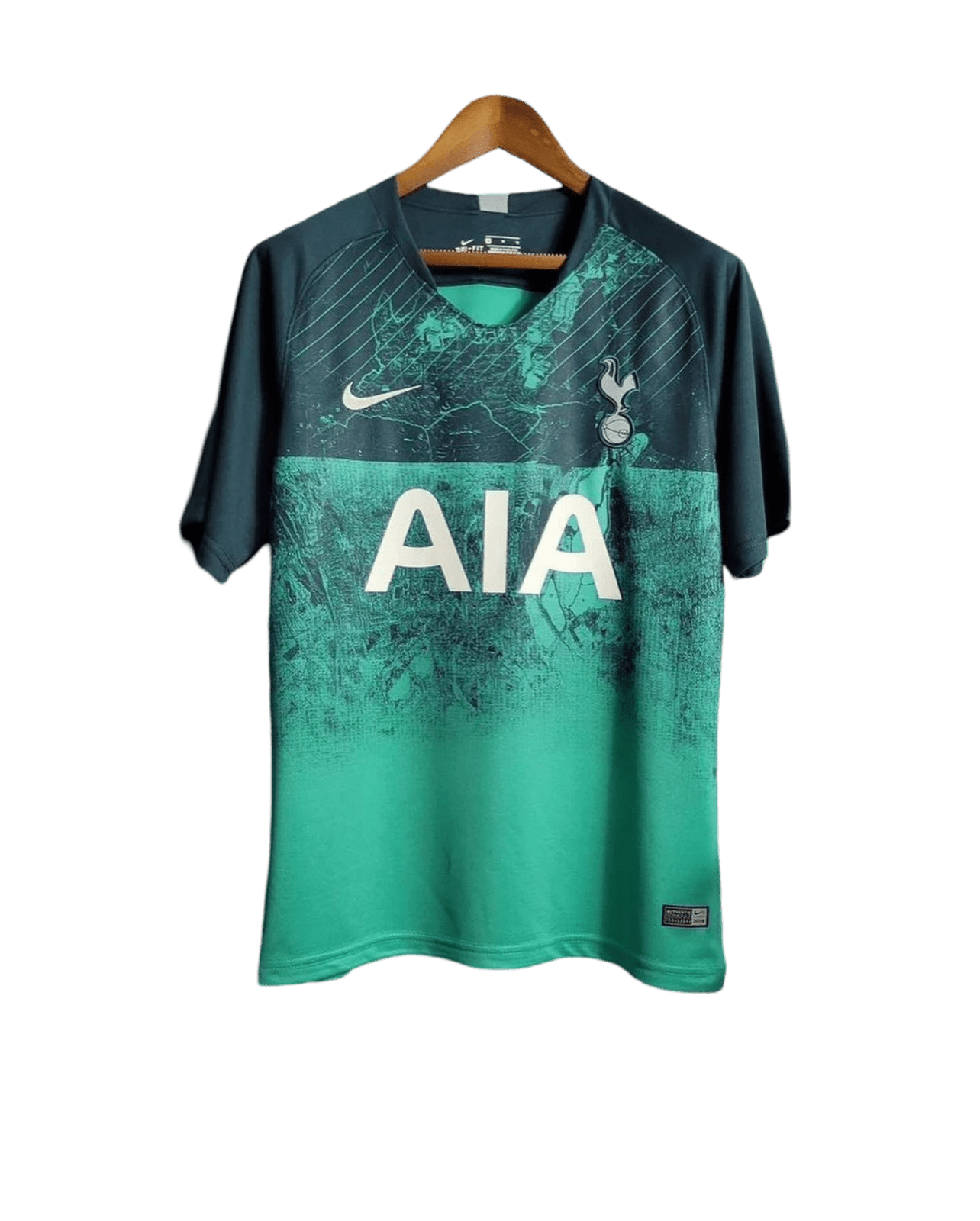 2018/2019 Tottenham Hotspur AIA - Green Third Retro Kit - ClassicKits433 - GovintageJersey