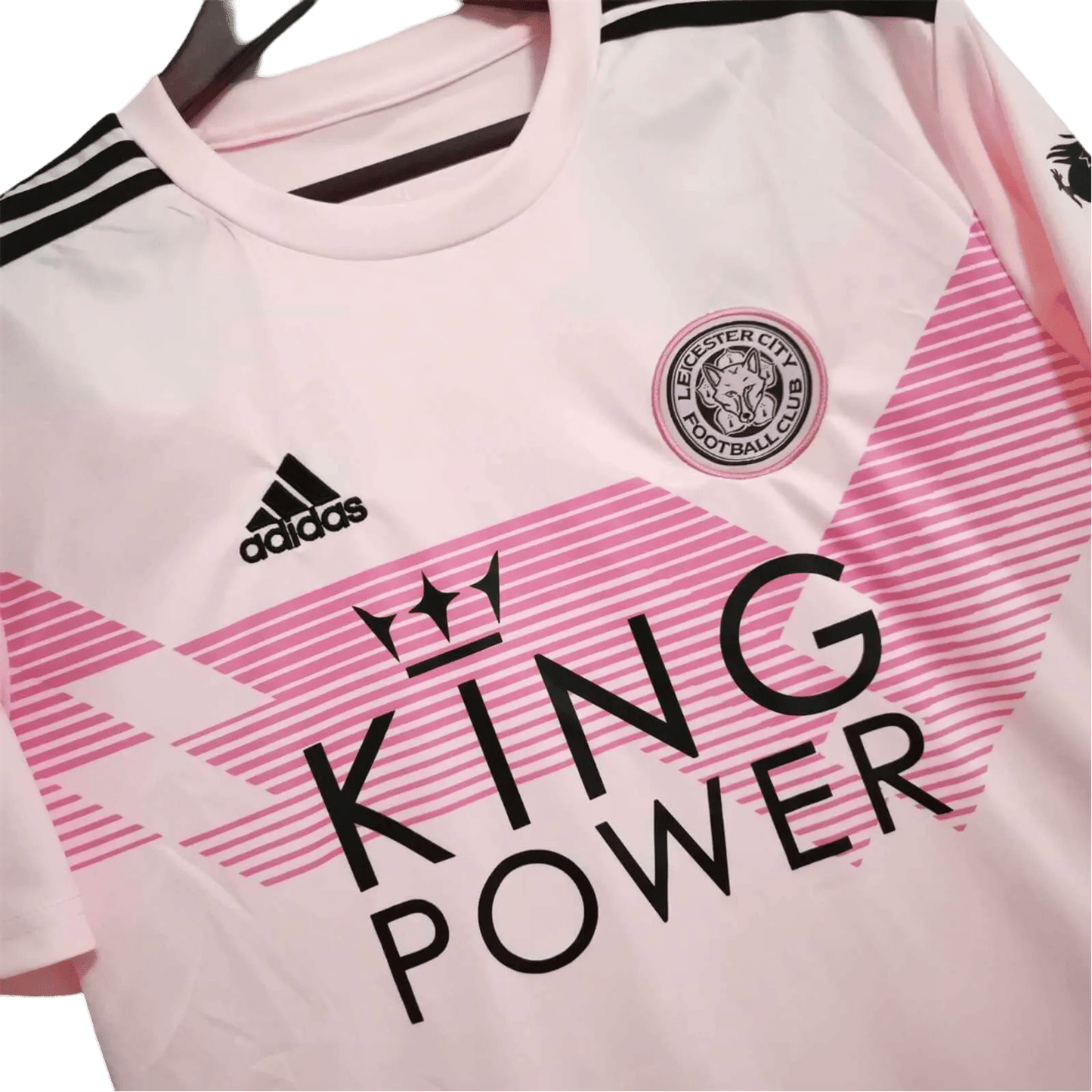 2019/2020 Leicester City King Power - Pink Away Retro Kit - ClassicKits433 - GovintageJersey