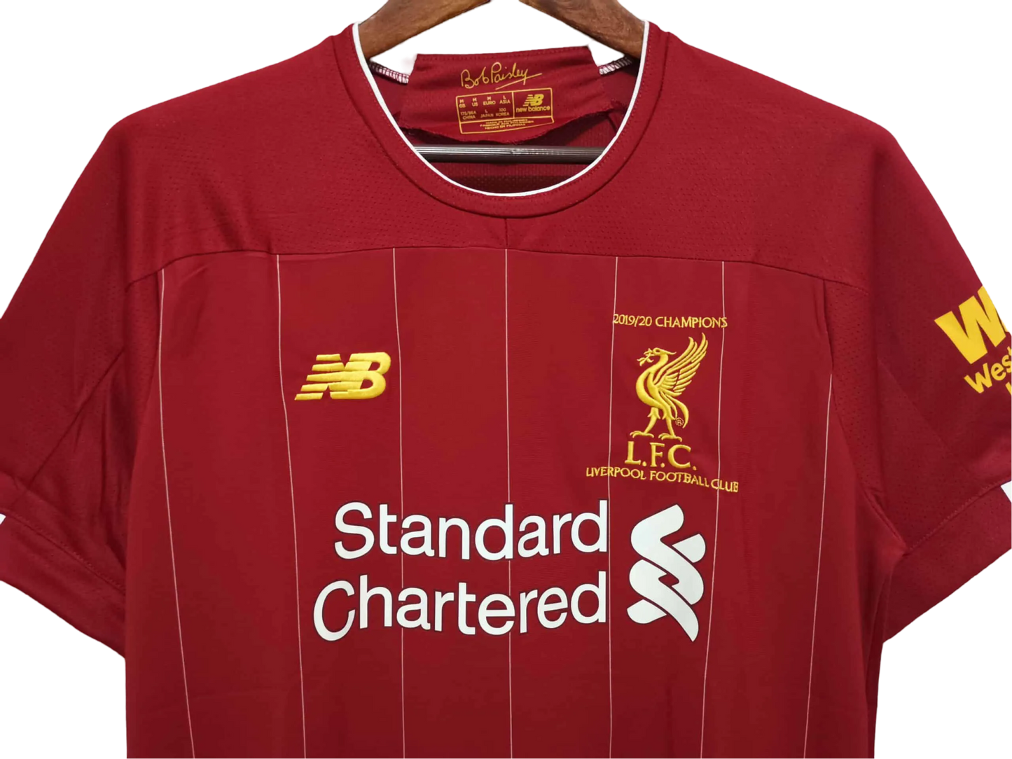 2019/2020 LiverpooI Standard Chartered - EPL Champion version Home Retro Kit - ClassicKits433 - GovintageJersey