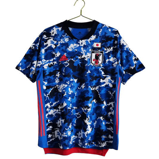 2020 Japan - Home Retro blue Kit - Player Version - GovintageJersey