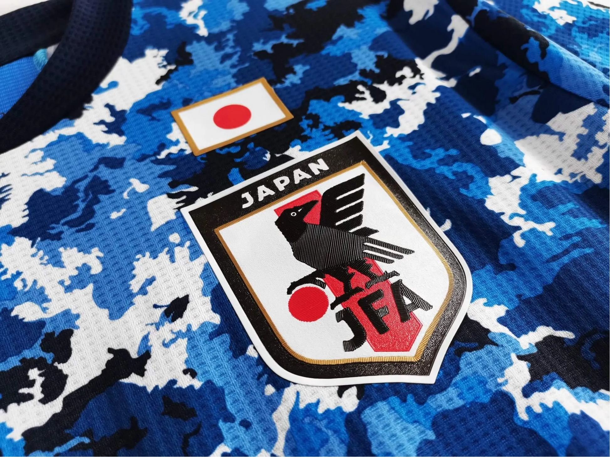 2020 Japan - Home Retro blue Kit - Player Version - GovintageJersey