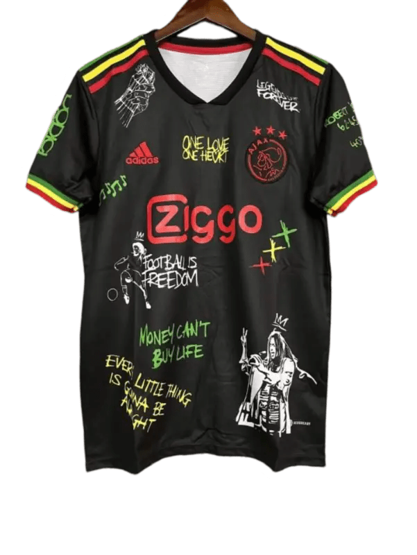 2021/2022 Ajax Third Bob Marley kit - Special Edition - Fan version | ClassicKits433 - GovintageJersey