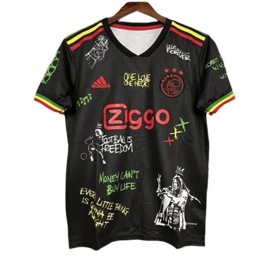 2021/2022 Ajax Third Bob Marley kit - Special Edition - Fan version | ClassicKits433 - GovintageJersey