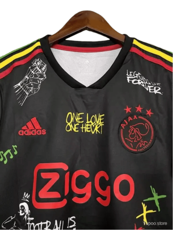 2021/2022 Ajax Third Bob Marley kit - Special Edition - Fan version | ClassicKits433 - GovintageJersey