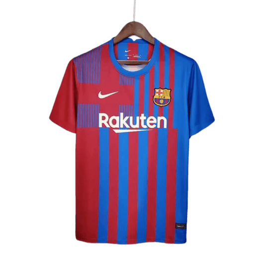 2021/2022 FC Barcelona Rakuten - Home Retro kit - ClassicKits433 - GovintageJersey