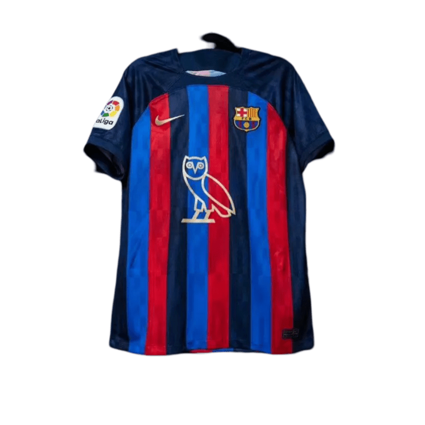 2022/2023 FC Barcelona x Drake OVO Limited Edition Kit - ClassicKits433 - GovintageJersey