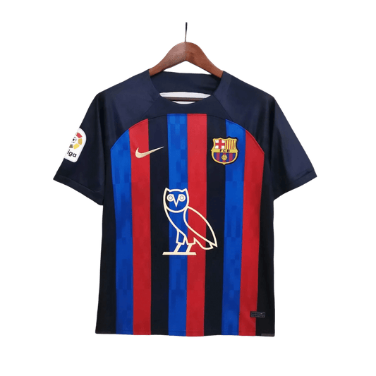 2022/2023 FC Barcelona x Drake OVO Limited Edition Kit - ClassicKits433 - GovintageJersey