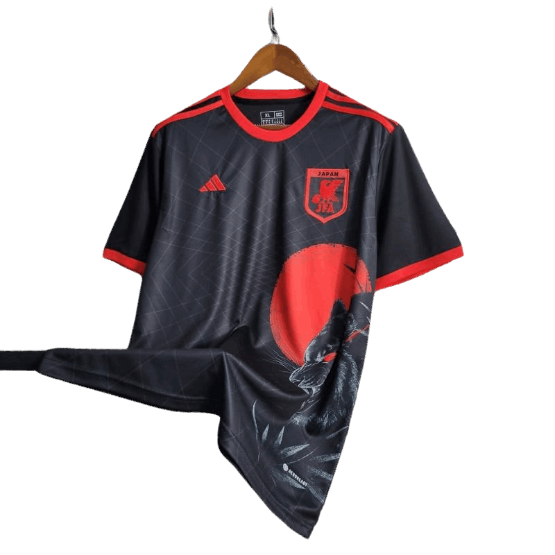 2022/2023 Japan Black Leopard Head Anime Jersey - Special Edition - GovintageJersey