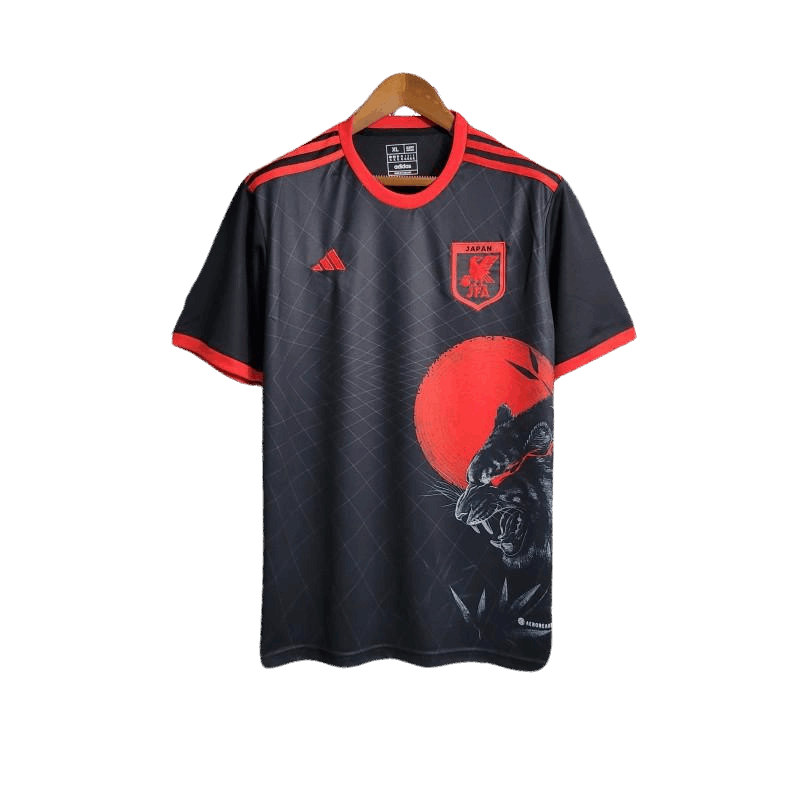 2022/2023 Japan Black Leopard Head Anime Jersey - Special Edition - GovintageJersey