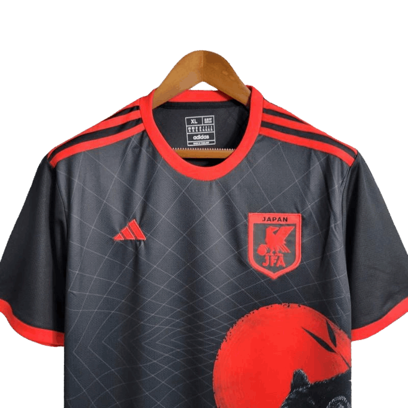 2022/2023 Japan Black Leopard Head Anime Jersey - Special Edition - GovintageJersey