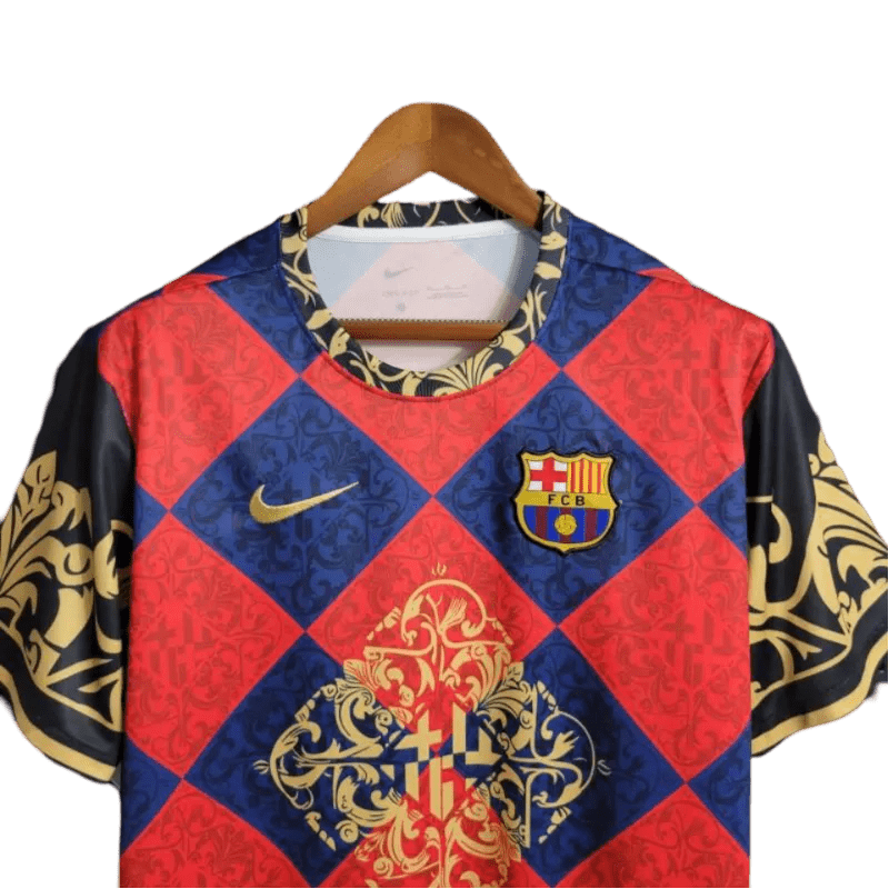 2023/2024 Barcelona Training Red Limited Edition Kit - ClassicKits433 - GovintageJersey