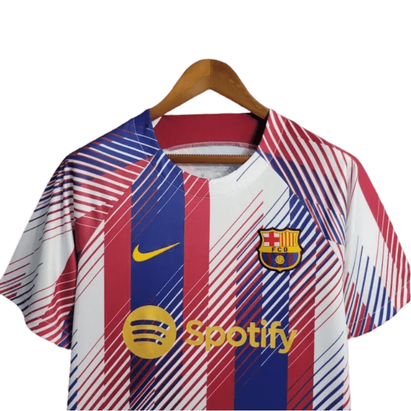 2023/2024 Barcelona Training White Limited Edition Kit - ClassicKits433 - GovintageJersey