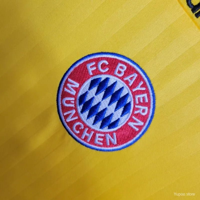 2023/2024 Bayern Munich Yellow Icon kit - Embroidery logo - Fan version - ClassicKits433 - GovintageJersey