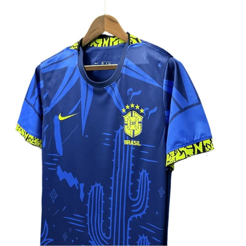 2023/2024 Brazil Pre Match - Limited Blue Edition - ClassicKits433 - GovintageJersey