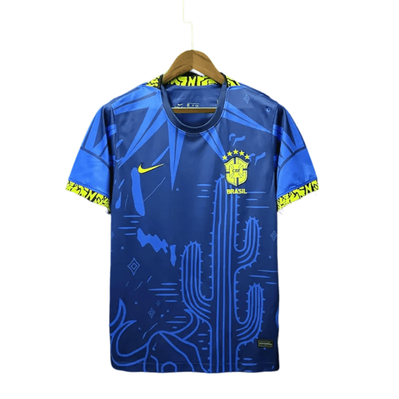 2023/2024 Brazil Pre Match - Limited Blue Edition - ClassicKits433 - GovintageJersey