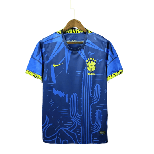 2023/2024 Brazil Pre Match - Limited Blue Edition - ClassicKits433 - GovintageJersey