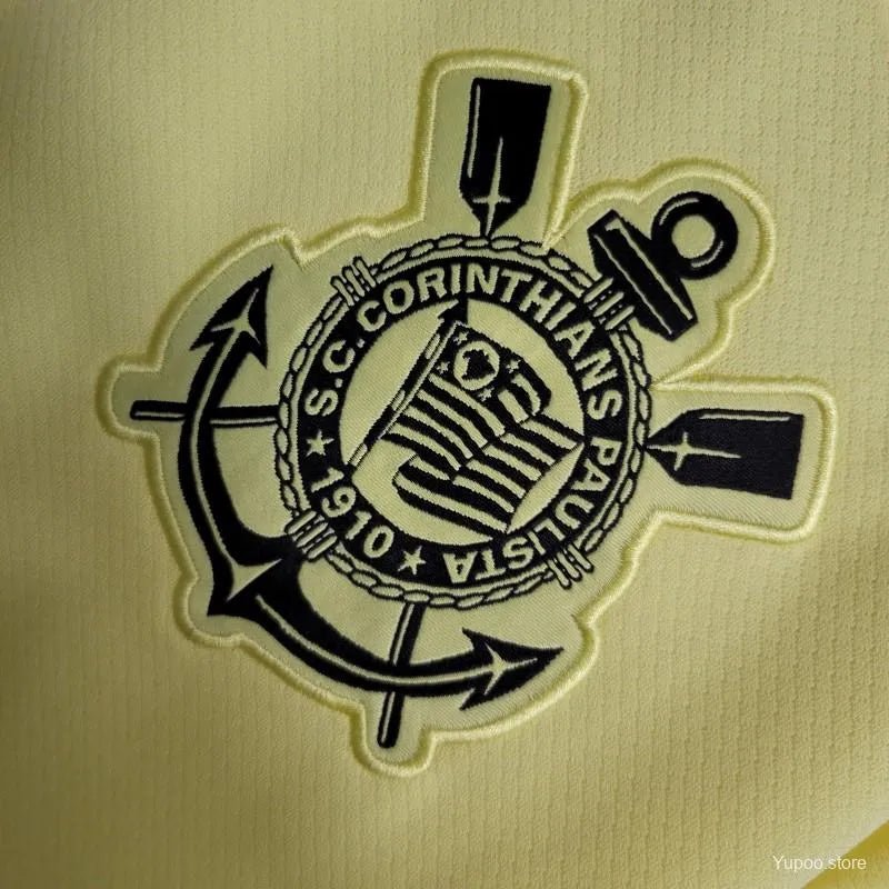 2023/2024 Corinthians Yellow kit Special Edition - Fan version Jersey - GovintageJersey