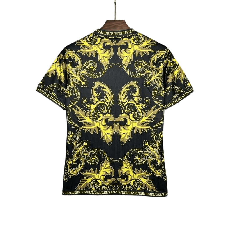 2023/2024 Italy x Versace Black & Gold Kit - Special Edition - Fan Version - ClassicKits433 - GovintageJersey