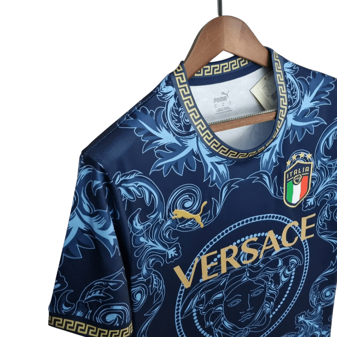 2023/2024 Italy x Versace Blue Kit - Special Edition - Fan Version - ClassicKits433 - GovintageJersey