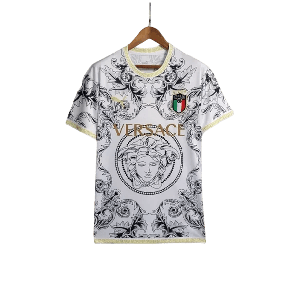 2023/2024 Italy x Versace White Kit - Special Edition - Fan Version - ClassicKits433 - GovintageJersey