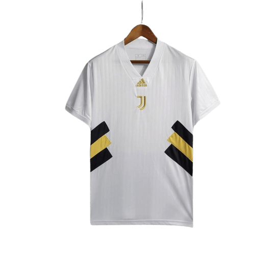 2023/2024 Juventus White Icon Embroidery Logo Jersey - Special Edition - GovintageJersey