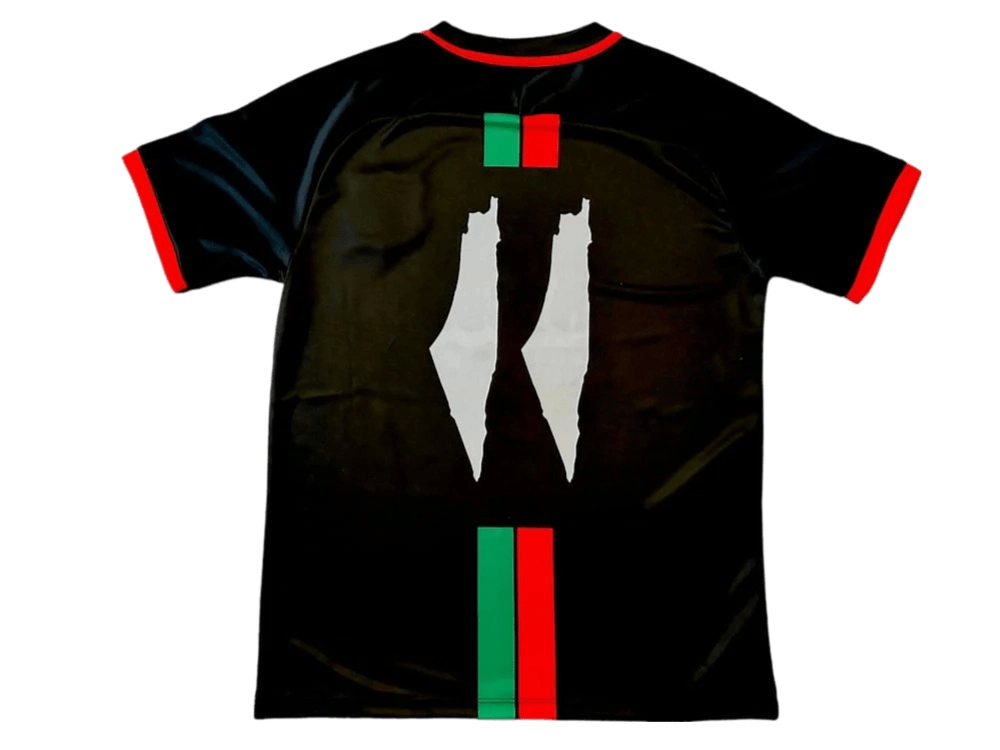 2023/2024 Palestine Arabic Black Home Kit - ClassicKits433 - GovintageJersey