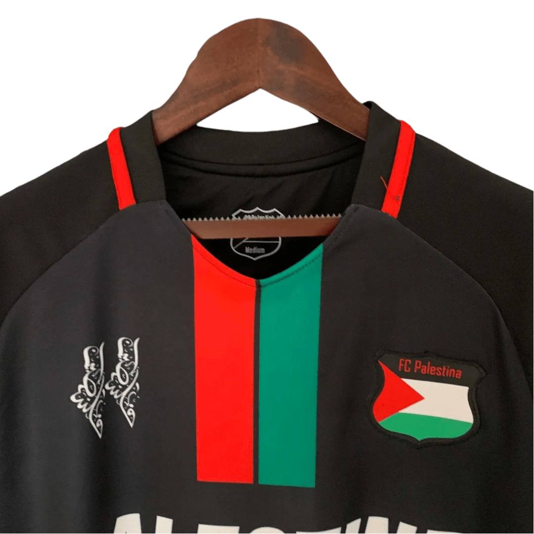 2023/2024 Palestine Black Home Jersey - GovintageJersey