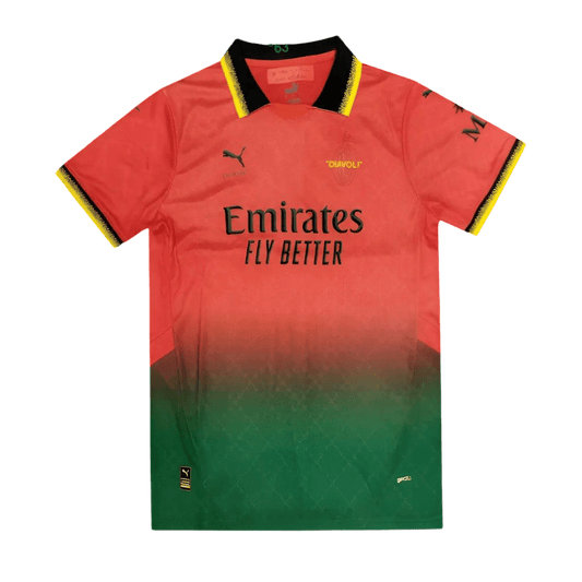 2024/2025 AC Milan x OFFWHITE Red Jersey - Limited Edition - GovintageJersey