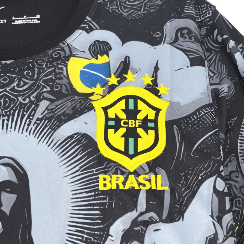 2024/2025 Brazil X Christ Gray Limited Edition kit - Fan version - ClassicKits433 - GovintageJersey