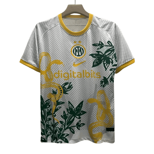 2024/2025 Inter Milan White Digitalbits Jersey - Special Edition - GovintageJersey