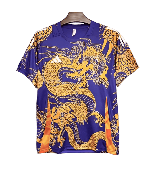2025 Real Madrid Dragon Purple Jersey - Limited Edition - GovintageJersey