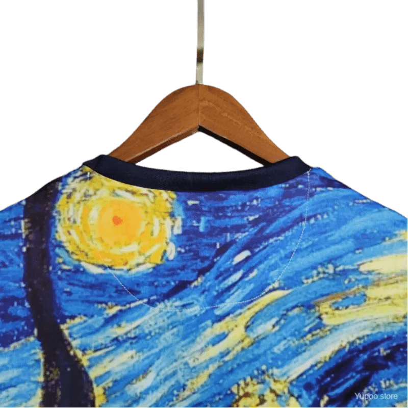 23/24 AJAX x Vincent Van Gogh Oil Painting Starry Night - Fan version - ClassicKits433 - GovintageJersey