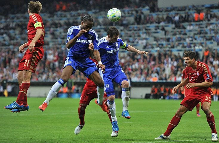 Match in memories at GoVintageJersey Store : Chelsea vs Bayern Munich - 2012 UCL Final