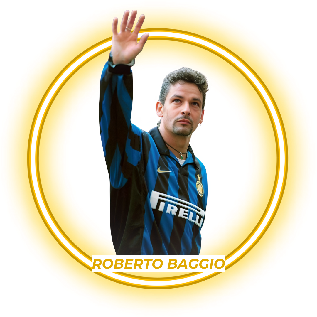 Roberto Baggio Vintage Football Jerseys and Retro Soccer Kits at GoVintageJersey Store