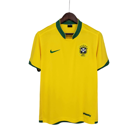 Brazil 2006 Jersey - World Cup Home Retro Jersey - GovintageJersey