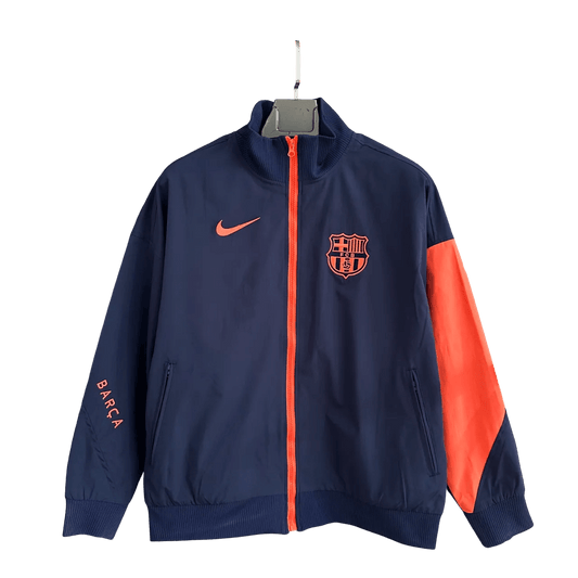 FC Barcelona Blue & Orange Jacket - GovintageJersey