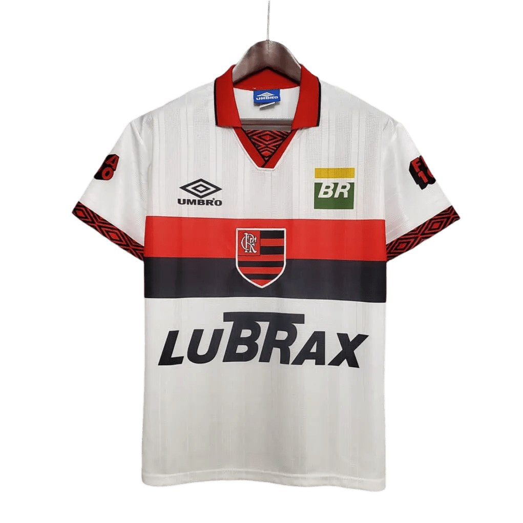 Flamengo Fc LUBRAX - 100th anniversary - Away Retro Jersey - GovintageJersey