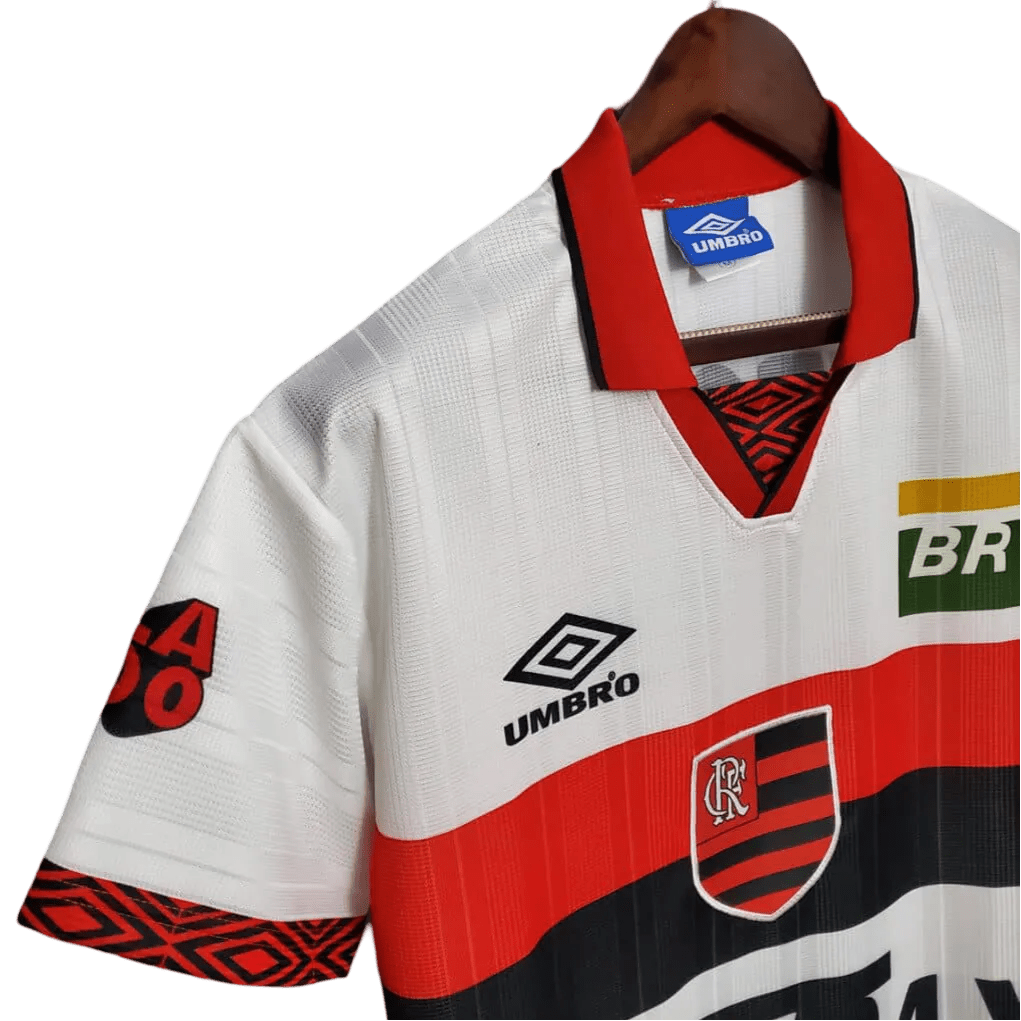 Flamengo Fc LUBRAX - 100th anniversary - Away Retro Jersey - GovintageJersey