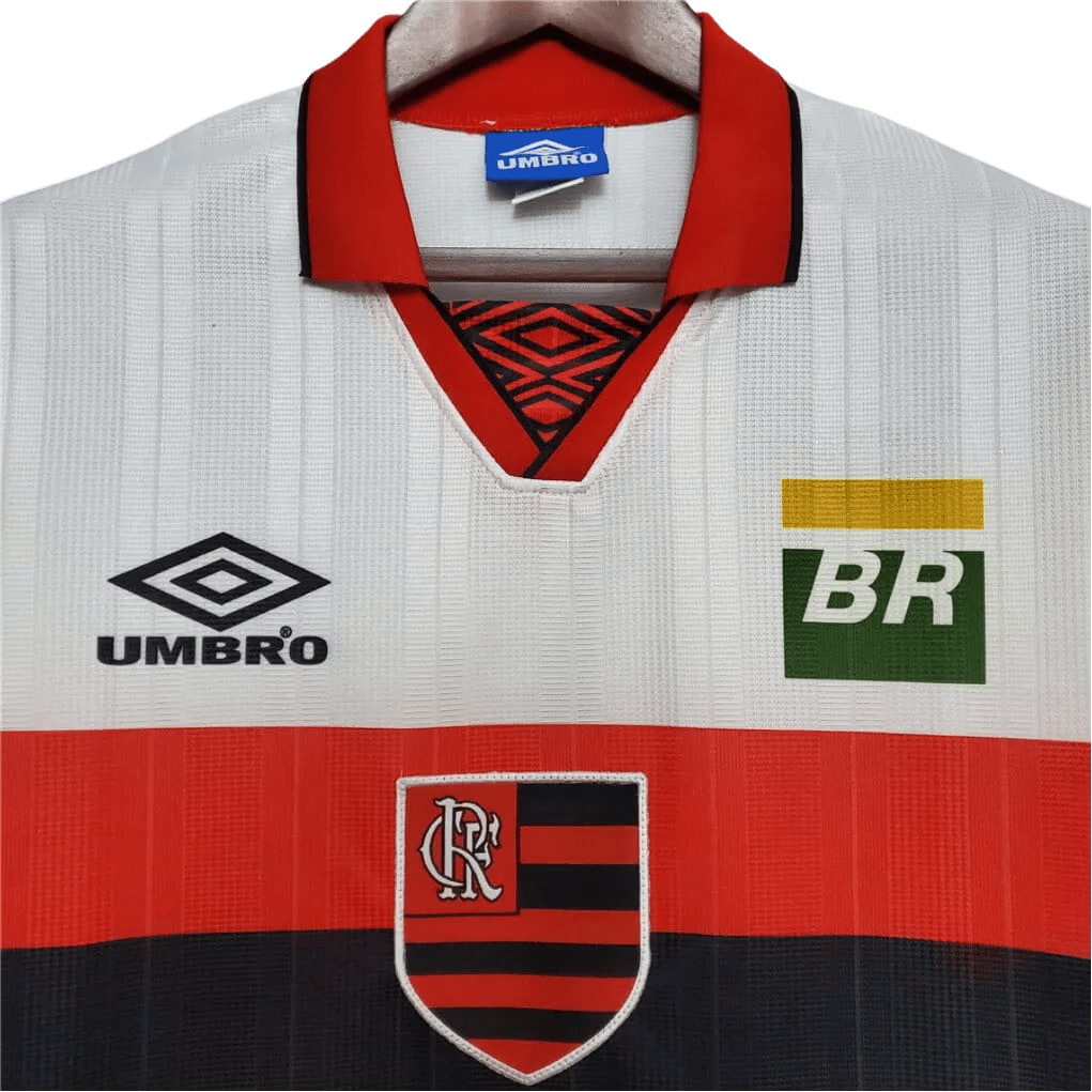 Flamengo Fc LUBRAX - 100th anniversary - Away Retro Jersey - GovintageJersey