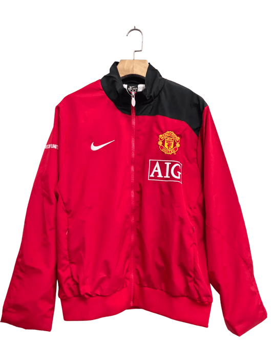 Manchester United AIG Red Tracksuit - GovintageJersey
