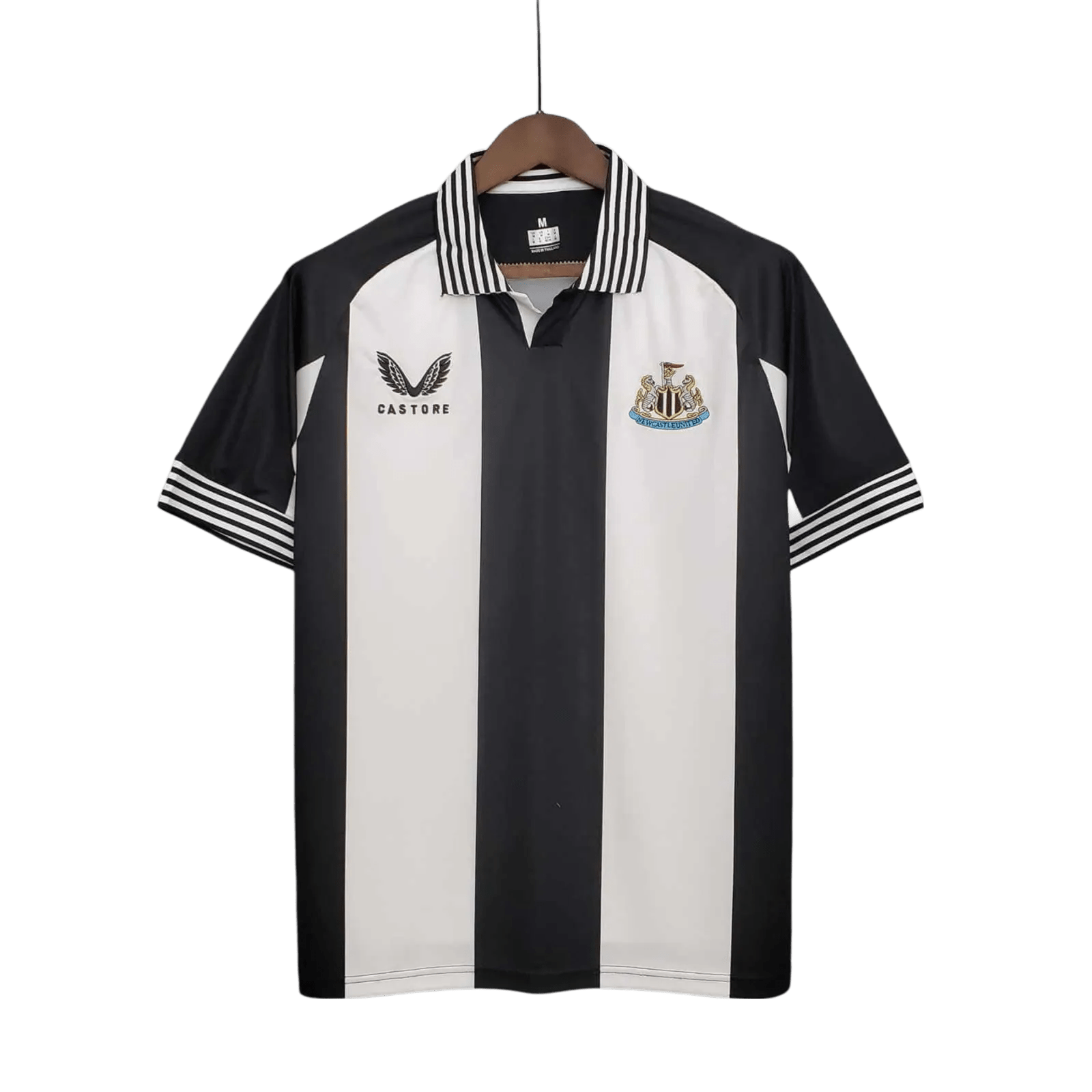 Newcastle Utd Commemorative Edition - Black & White Retro Kit - ClassicKits433 - GovintageJersey