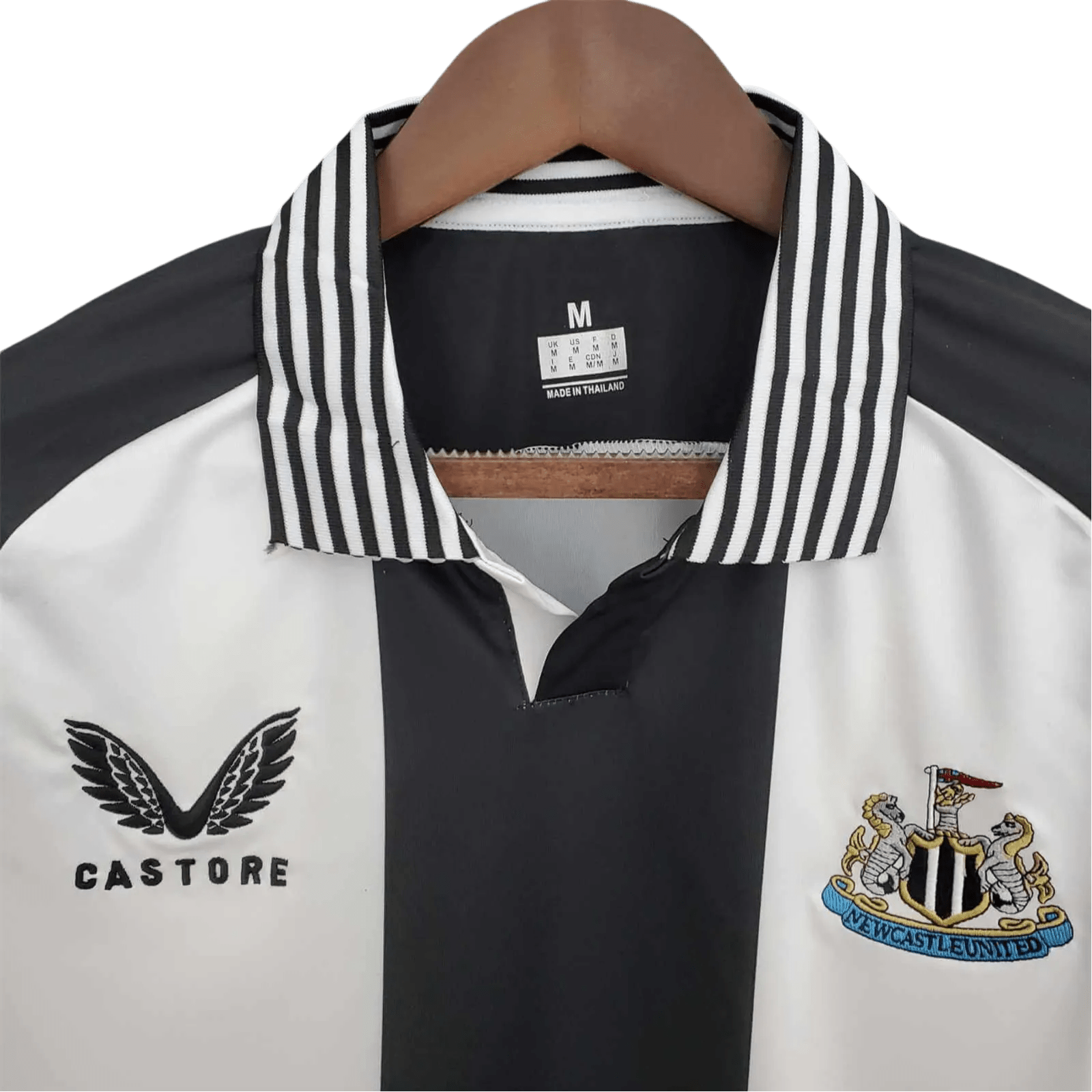 Newcastle Utd Commemorative Edition - Black & White Retro Kit - ClassicKits433 - GovintageJersey