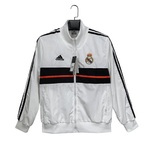 Real Madrid 2014 White Jacket - GovintageJersey