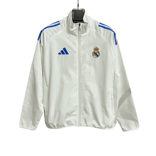 Real Madrid 2025 White Jacket - GovintageJersey